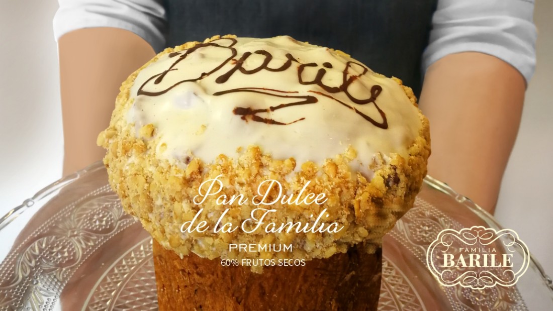 Pan Dulce Premium de Familia Barile. El mejor Pan dulce de Argentina